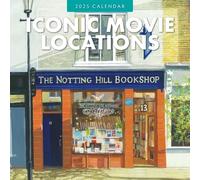 Iconic Movie Locations 2025 Square Wall Calendar