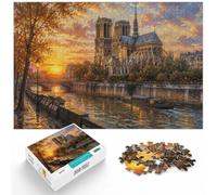 Iconic Notre Dame De Paris, Classic Puzzle, 1000 Pieces, 1000pcs (75x50cm)