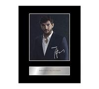Iconic pics Ashton Kutcher Signed Mounted Photo Display Autographed Gift picture print