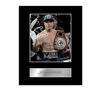 Iconic pics Canelo Alvarez Signed Mounted Photo Display Boxing Champion Autographed Gift picture print