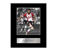 Iconic pics Charlie Austin Signed Mounted Photo Display Southampton FC Autographed Gift Picture Print