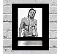 Iconic pics Charlie Hunnam Digitally Signed Mounted Photo Display Autographed Picture Print