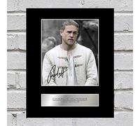 Iconic pics Charlie Hunnam Mounted Photo Display King Arthur #2