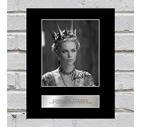 Iconic pics Charlize Theron Mounted Photo Display The Huntsman : Winter's War
