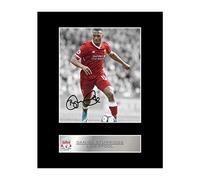 Iconic pics Daniel Sturridge Signed Mounted Photo Display Liverpool FC Autographed Gift picture print
