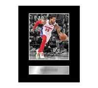Iconic pics Derrick Rose Signed Mounted Photo Display Detroit Pistons #01 NBA Printed Autograph Gift Picture Print