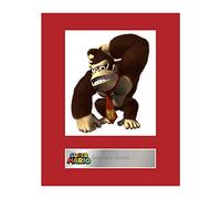 Iconic pics Donkey Kong Mounted Photo Display Super Mario