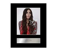 Iconic pics Dua lipa Signed Mounted Photo Display Autographed Gift picture print