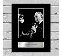 Iconic pics Frank Sinatra Mounted Photo Display