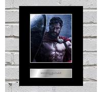 Iconic pics Gerard Butler Signed Mounted Photo Display 300