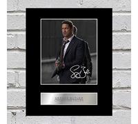 Iconic pics Gerard Butler Signed Mounted Photo Display London Has Fallen