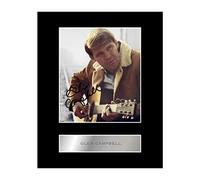 Iconic pics Glen Campbell Signed Mounted Photo Display