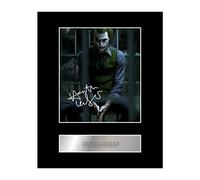 Iconic pics Heath Ledger Signed Mounted Photo Display The Dark knight Autographed Gift picture print