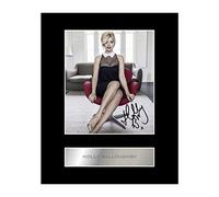 Iconic pics Holly Willoughby Signed Mounted Photo Display Autographed Gift picture print