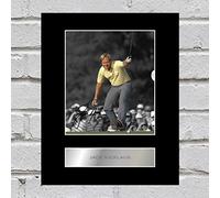 Iconic pics Jack Nicklaus Signed Mounted Photo Display