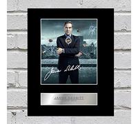 Iconic pics James Nesbitt Signed Mounted Photo Display Lucky Man