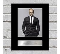 Iconic pics Jason Statham Signed Mounted Photo Display