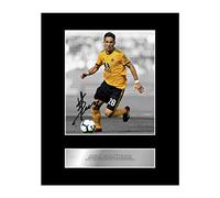 Iconic pics Joao Moutinho Signed Mounted Photo Display Wolverhampton Wanderers FC #1 Autographed Gift picture print
