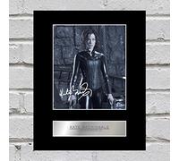 Iconic pics Kate Beckinsale Signed Mounted Photo Display Underworld