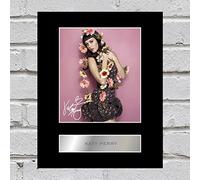 Iconic pics Katy Perry Signed Mounted Photo Display #3