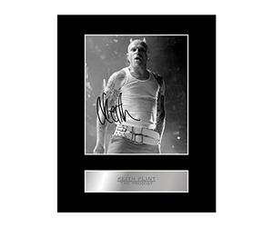 Iconic pics Keith Flint Digitally Signed Mounted Photo Display The Prodigy Autographed picture print