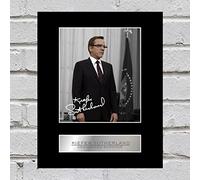 Iconic pics Kiefer Sutherland Signed Mounted Photo Display Designated Survivor