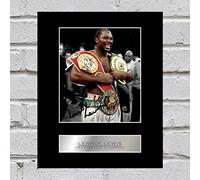 Iconic pics Lennox Lewis Photo Display Heavyweight Champion
