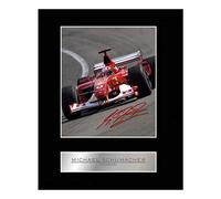 Iconic Pics Michael Schumacher Signed Mounted Photo Display Ferrari #3