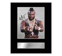 Iconic pics Mr. T Signed Mounted Photo Display Autographed Gift picture print