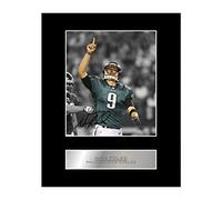 Iconic pics Nick Foles Signed Mounted Photo Display Philadelphia Eagles #1 Autographed Gift picture print