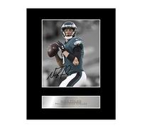 Iconic pics Nick Foles Signed Mounted Photo Display Philadelphia Eagles Autographed Gift picture print