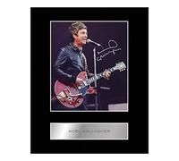 Iconic pics Noel Gallagher Signed Mounted Photo Display Music Autographed Gift picture print