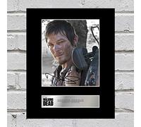 Iconic pics Norman Reedus, Daryl Dixon Signed Mounted Photo Display The Walking Dead #2