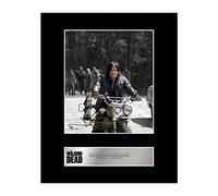 Iconic pics Norman Reedus, Daryl Dixon Signed Mounted Photo Display The Walking Dead