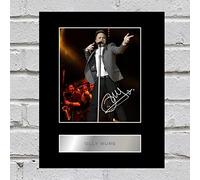Iconic pics Olly Murs Digitally Signed Mounted Photo Display #2 Autographed Picture Print