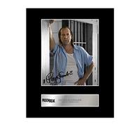 Iconic pics Peter Stormare, John Abruzzi Signed Mounted Photo Display Prison Break
