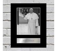 Iconic pics Pope Francis Mounted Photo Display #3