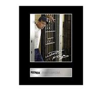 Iconic pics Robert Knepper, Theodore T-Bag Bagwell Signed Mounted Photo Display Prison Break