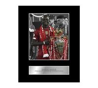 Iconic pics Sadio Mané Signed Mounted Photo Display Liverpool FC
