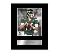 Iconic pics Sam Darnold Signed Mounted Photo Display New York Jets #01 NFL Printed Autograph Gift Picture Print