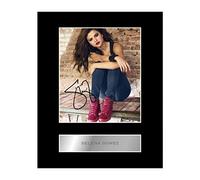 Iconic pics Selena Gomez Signed Mounted Photo Display #1 Music Autographed Gift picture print