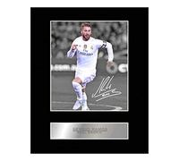 Iconic Pics Sergio Ramos Signed Mounted Photo Display Real Madrid FC Wall Art Plaque Living Room