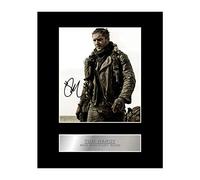 Iconic pics Tom Hardy Signed Mounted Photo Display Mad Max: Fury Road Autographed Gift Picture Print