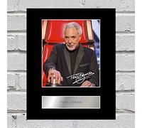 Iconic pics Tom Jones Signed Mounted Photo Display #2