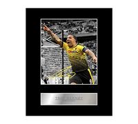 Iconic Pics Troy Deeney Signed Mounted Photo Display Watford FC