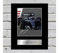 Iconic pics Valtteri Bottas Signed Mounted Photo Display Mercedes #2