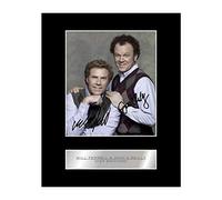 Iconic pics Will Ferrell and John C.Reilly Signed Mounted Photo Display Step Brothers Autographed Gift picture print