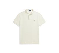 Iconic Polo Shirt in Cotton Pique Cream