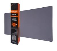 ICONIC - PRO PC GEAR 3XL Extended Gaming Mouse Pad/Mat 46"x20"(Steel Grey) - Large & Wide Desk Cloth Mousepad - Stitched/Water Proof/Non Slip Base