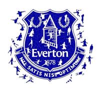 Iconic Puzzles, 100% eco-sustainable wooden puzzle with official license - Everton Logo, size L, 500 pieces